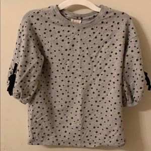 I am selling a half long sleeved shirt
